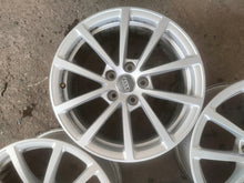 Laden Sie das Bild in den Galerie-Viewer, 1x Alufelge 17 Zoll 7.5" 5x112 36ET Glanz Silber 4K0601025 Audi Rim Wheel FEL8053169261hq