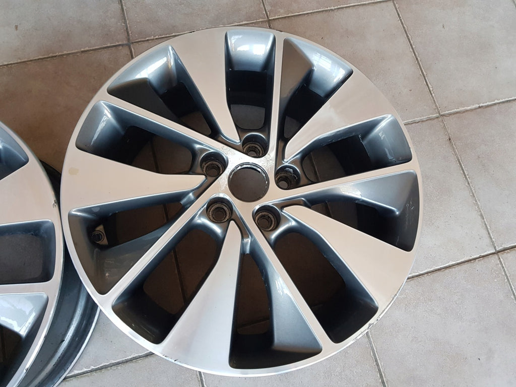 1x Alufelge 18 Zoll 7.5" 5x114.3 52 5ET Glanz Graphit 52910-D4310 Kia Optima FEL9199317543ei