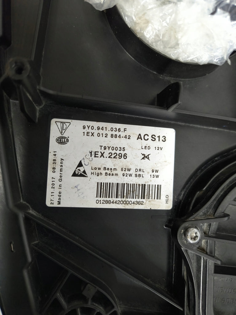 Frontscheinwerfer Porsche Cayenne 9Y0941036F LED Rechts Scheinwerfer Headlight SCH9828361774gw