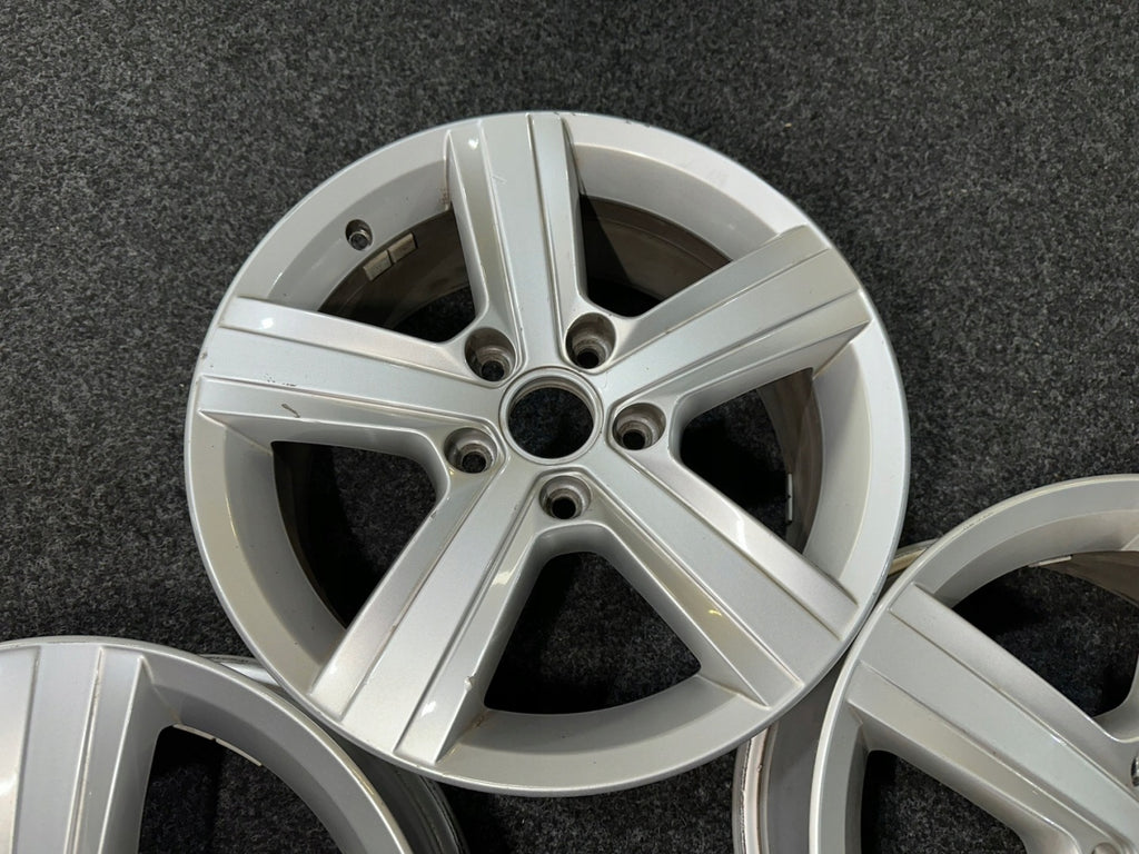 4x Alufelge 16 Zoll 6.5" 5x112 46ET 5G0601025BN VW Golf VII Caddy Iv Rim Wheel FEL7400272460ny