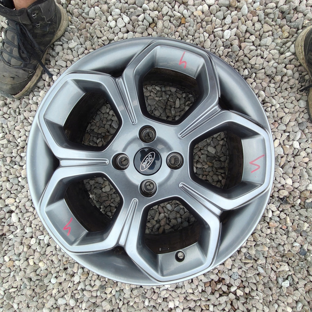 1x Alufelge 17 Zoll 7.0" 4x108 37 5ET Glanz Graphit Ford Escort Rim Wheel FEL7968180584tz