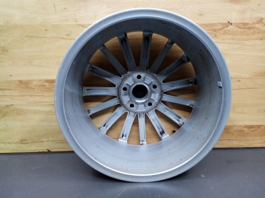 1x Alufelge 18 Zoll 7.5" 5x112 51ET Glanz Grau 5E0601025K Skoda Rim Wheel