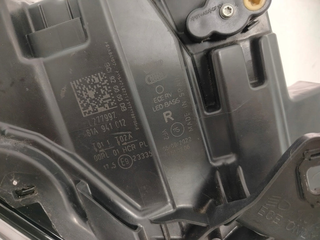 Frontscheinwerfer Audi Q2 81A941012 LED Rechts Scheinwerfer Headlight SCH1993681267xl