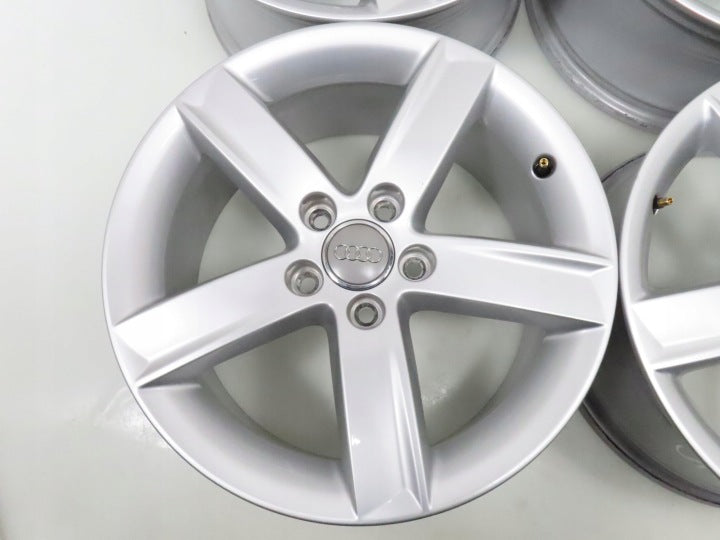4x Alufelge 17 Zoll 7.0" 5x112 46ET Glanz Silber 8K0071497 Audi A4 B8 Rim Wheel FEL7339770251xq