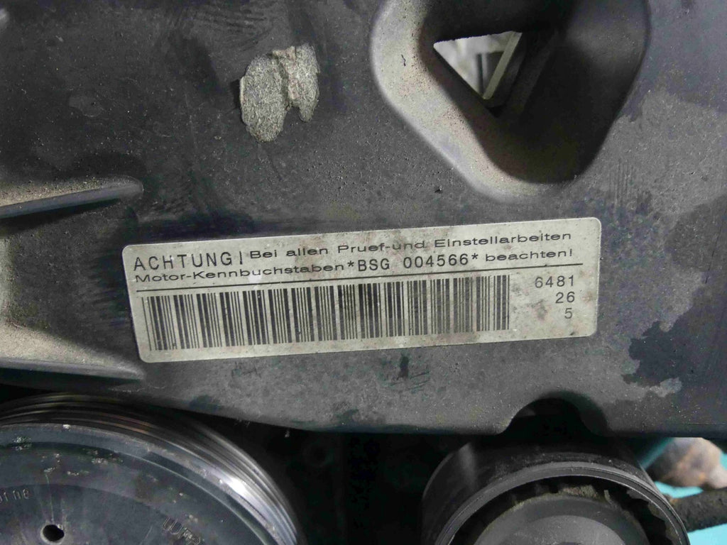 Motor Audi A6 C6 BSG 2.7 TDI 163PS 120kW 2005 Diesel Engine Unkomplett