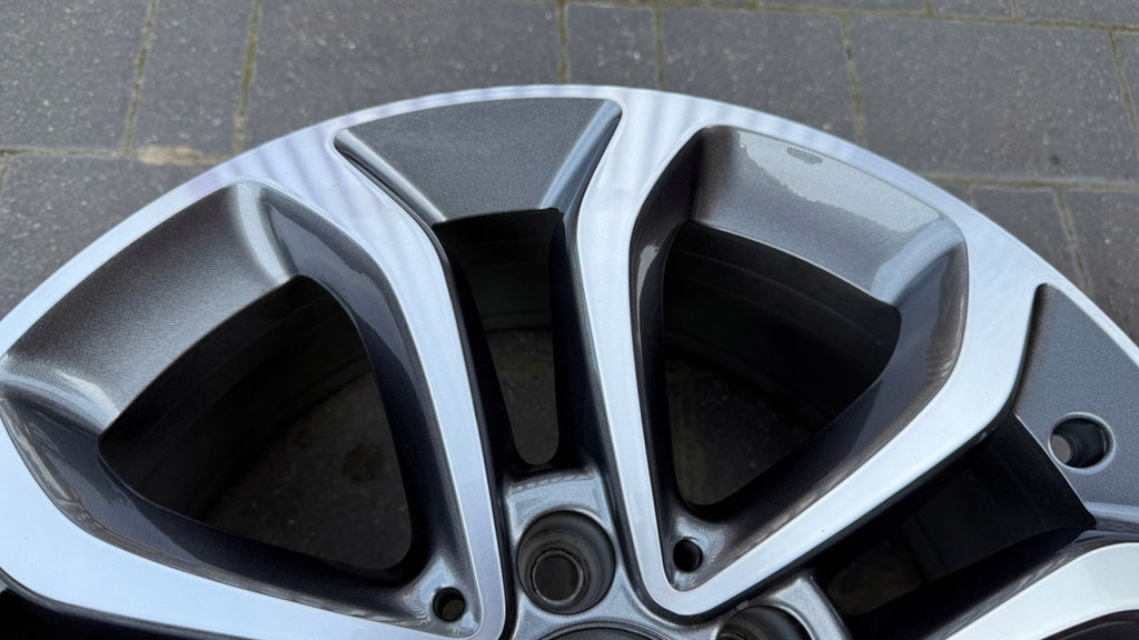 1x Alufelge 17 Zoll 7.0" 5x112 48 5ET Glanz Grau A2054010200 Mercedes-Benz FEL8434154780oi