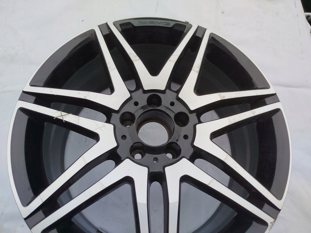 1x Alufelge 19 Zoll 8.5" 5x112 31ET Glanz Schwarz A2314011300 Mercedes-Benz Sl FEL4697506373vc