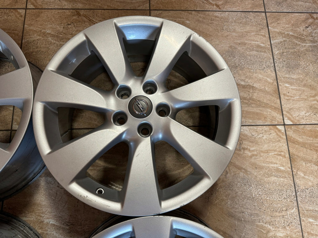 4x Alufelge 18 Zoll 7.5" 5x115 41ET Glanz Silber 13312747 Opel Antara Rim Wheel FEL2998387885fw