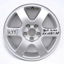 Load image into Gallery viewer, 1x Alufelge 15 Zoll 6.0&quot; 5x100 38ET Glanz Silber 8L0601025F Audi A3 Rim Wheel