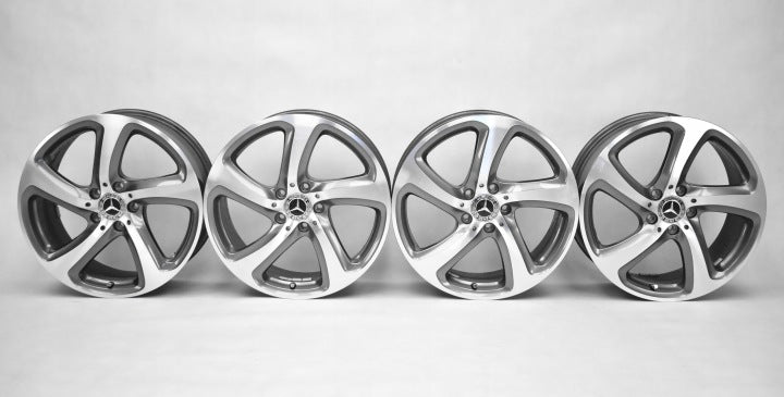 4x Alufelge 18 Zoll 8.0" 5x112 43ET A2134013200 Mercedes-Benz W213 Rim Wheel FEL4658524517ii