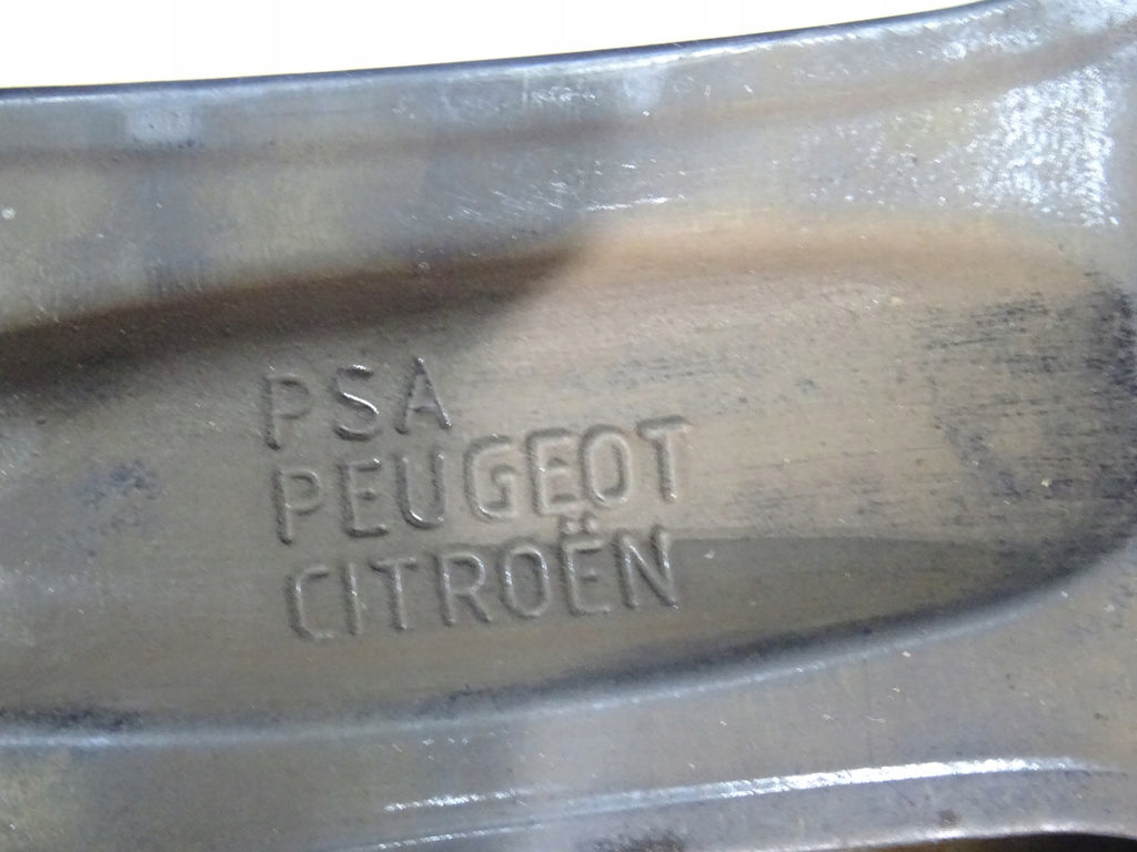 1x Alufelge 17 Zoll 6.5" 4x108 19ET Glanz Schwarz 9800494077 Citroën Cactus FEL8346616300mh