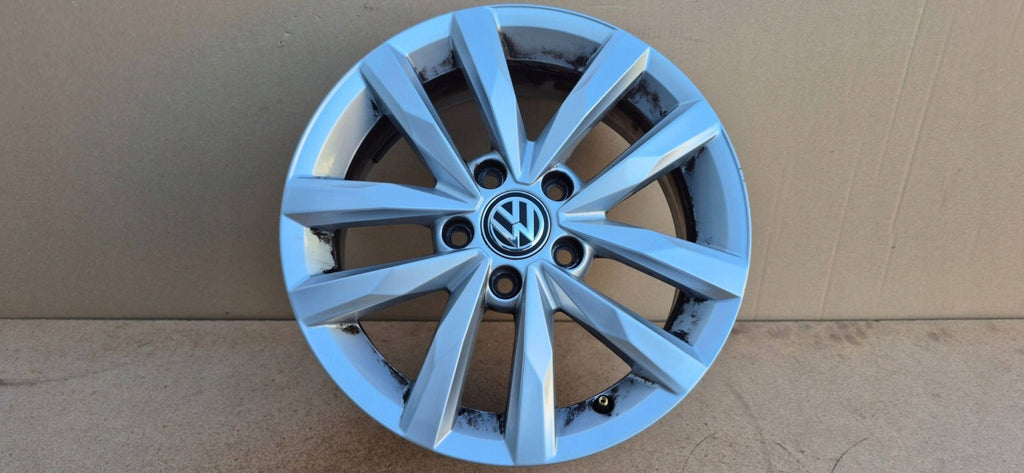 1x Alufelge 16 Zoll 6.5" 5x112 48ET 5TA601025 VW Touran Rim Wheel FEL8453930270wp