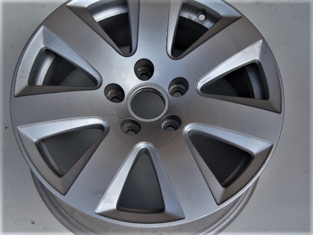 1x Alufelge 16 Zoll 7.0" 5x112 42ET Glanz Silber 4F0601025AN Audi A6 Rim Wheel