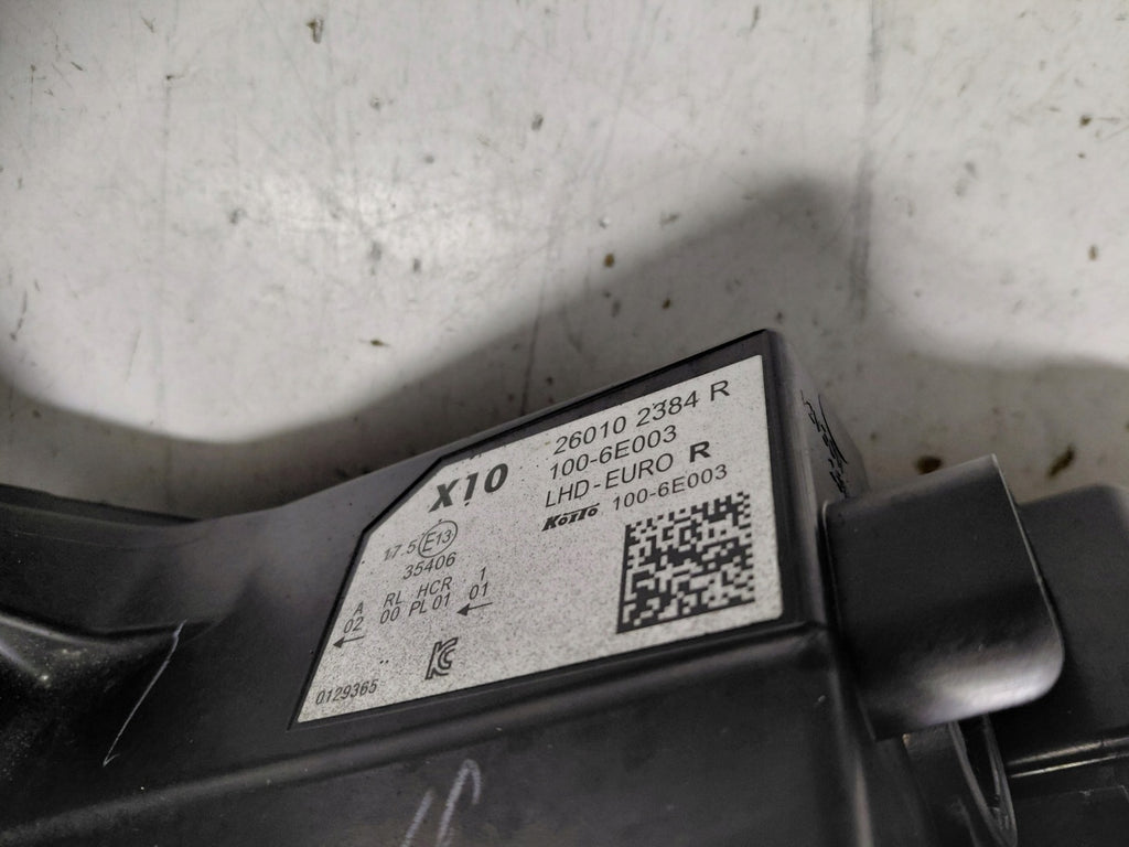 Frontscheinwerfer Renault Zoe 260102384R Full LED Rechts Scheinwerfer Headlight SCH6453790981uf