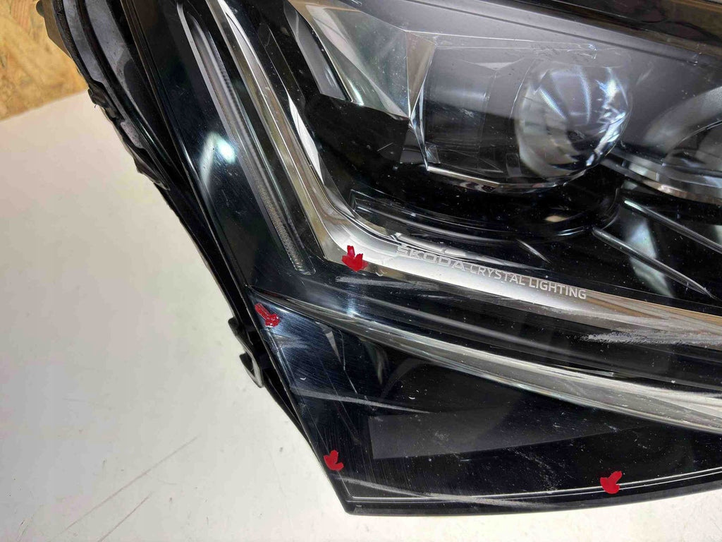 Frontscheinwerfer Skoda Superb III 3V1941016D LED Rechts Scheinwerfer Headlight