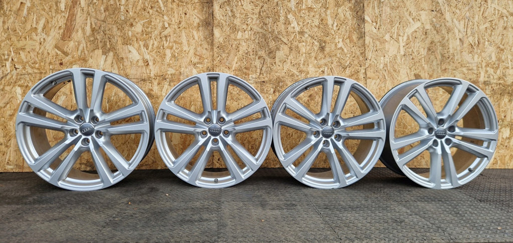 4x Alufelge 20 Zoll 8.0" 5x112 28ET Glanz Silber 4M0601025G Audi Rim Wheel FEL7488274004zh