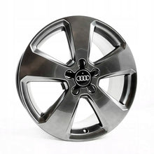 Laden Sie das Bild in den Galerie-Viewer, 4x Alufelge 17 Zoll 7.5" 5x112 51ET Glanz Silber 8V0601025BK Audi Rim Wheel FEL6081158282wn