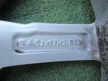Load image into Gallery viewer, 1x Alufelge 17 Zoll 6.5" 5x112 43ET Glanz Silber 8Y0601025 Audi A3 Rim Wheel FEL4274533155ku