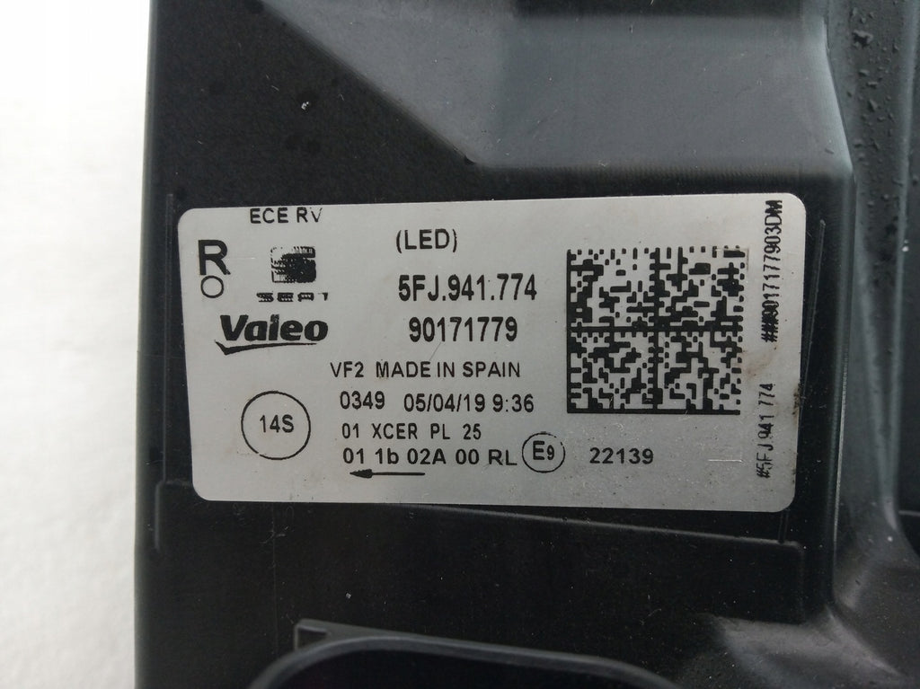 Frontscheinwerfer Seat Tarraco 5FJ941774 LED Rechts Scheinwerfer Headlight