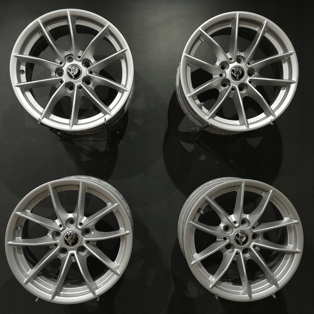 4x Alufelge 16 Zoll 6.5" 5x112 22ET 6876921-F605290 Audi I Rim Wheel FEL1271689608jq