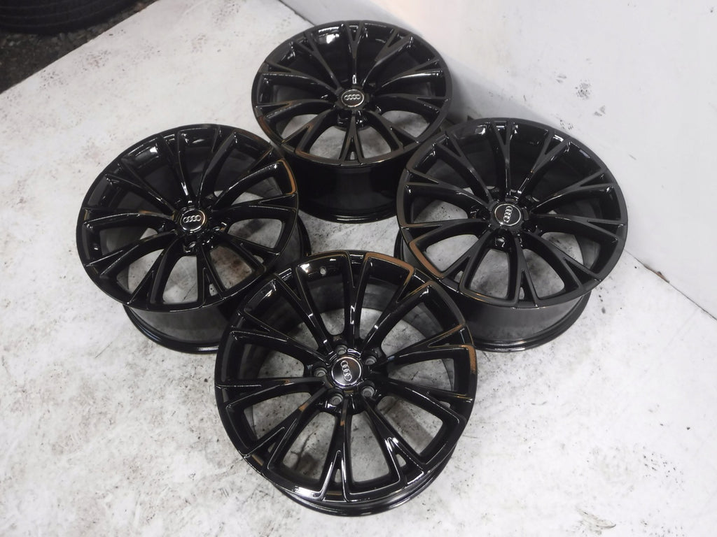 4x Alufelge 19 Zoll 9.0" 5x112 33ET Glanz Silber 4H0601025BG Audi A5 A4 I FEL3440033892lv