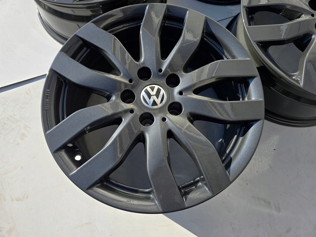 4x Alufelge 17 Zoll 7.5" 5x112 27ET VW Passat B7 Tiguan Sharan Arteon Rim Wheel FEL1628801025uu