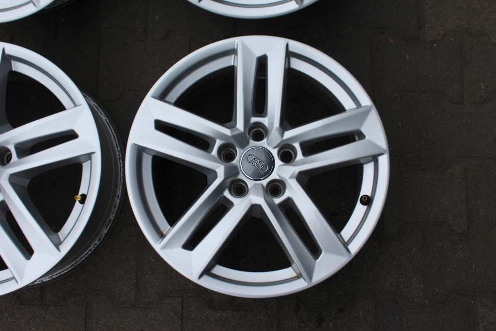 4x Alufelge 17 Zoll 7.0" 5x112 42ET Glanz Silber 8W0601025P Audi A4 B9 Rim Wheel FEL1226609780pm