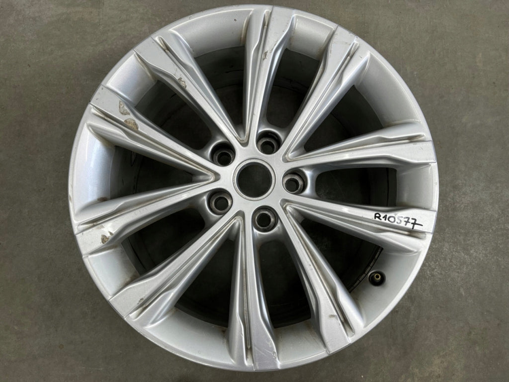 1x Alufelge 18 Zoll 8.5" 5x115 49ET Glanz Silber Opel Insignia B Rim Wheel FEL9020695488bu