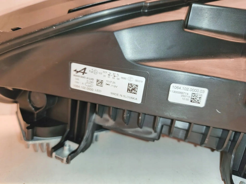 Frontscheinwerfer Alpine A110 I 602001547 Rechts Scheinwerfer Headlight SCH8411118206gq