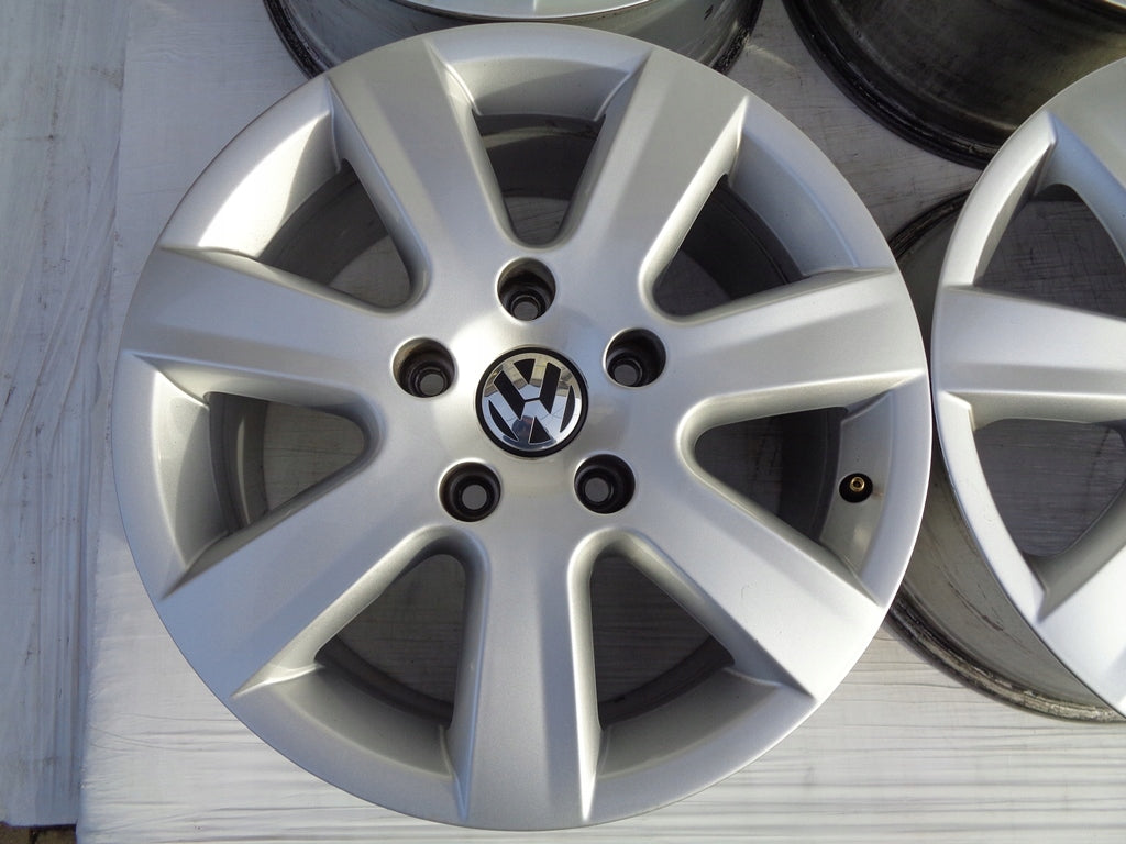 4x Alufelge 17 Zoll 7.5" 5x130 50ET Glanz Silber 7P6601025 Audi Q7 Touareg FEL2766151583pl