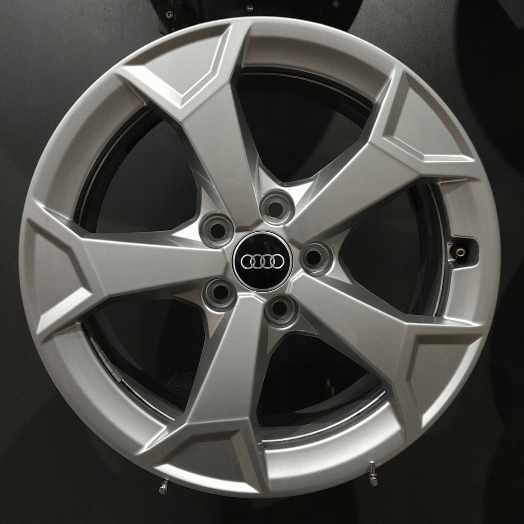 4x Alufelge 17 Zoll 6.5" 5x112 38ET Glanz Silber 83A071497 Audi Q3 Rim Wheel FEL6420729133te