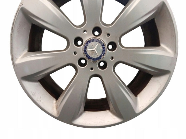 1x Alufelge 19 Zoll 8.5" 5x112 59ET Matt Silber A1664010802 Mercedes-Benz W166 FEL3650271326sw