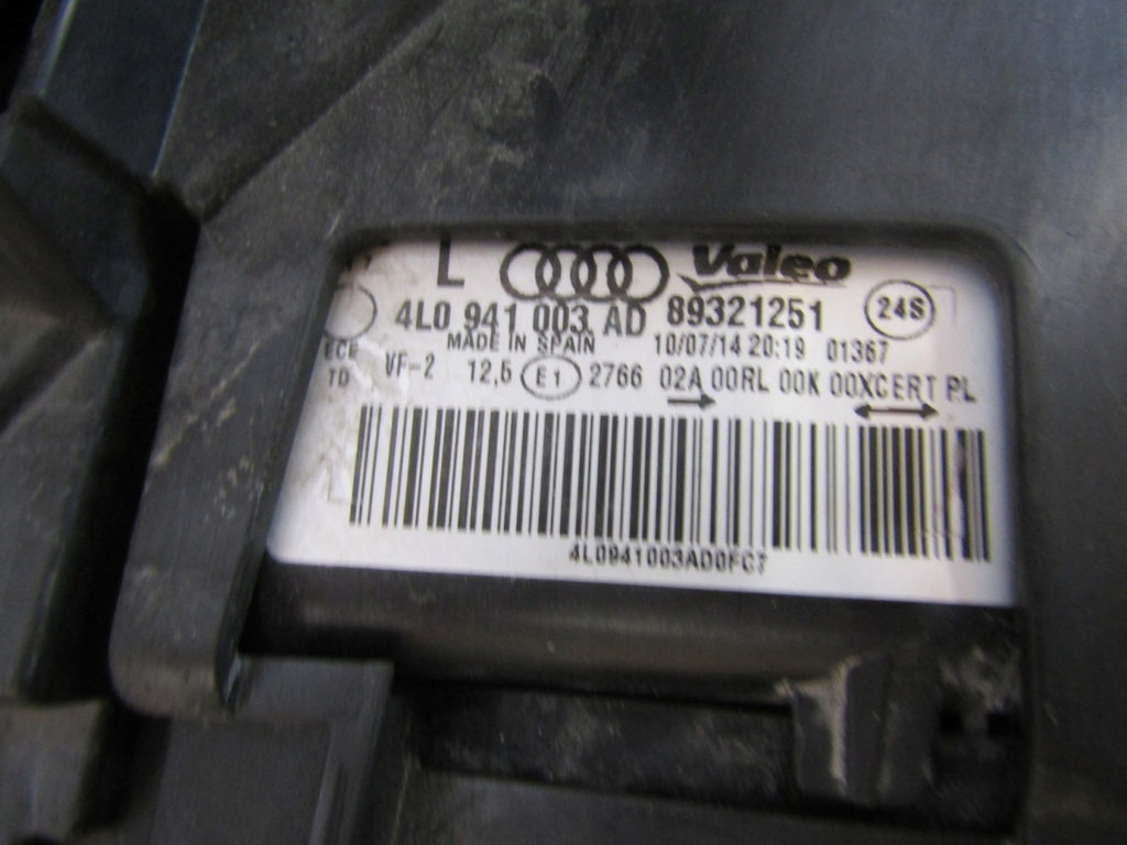 Frontscheinwerfer Audi Q7 4L0941003AD Xenon Links Scheinwerfer Headlight