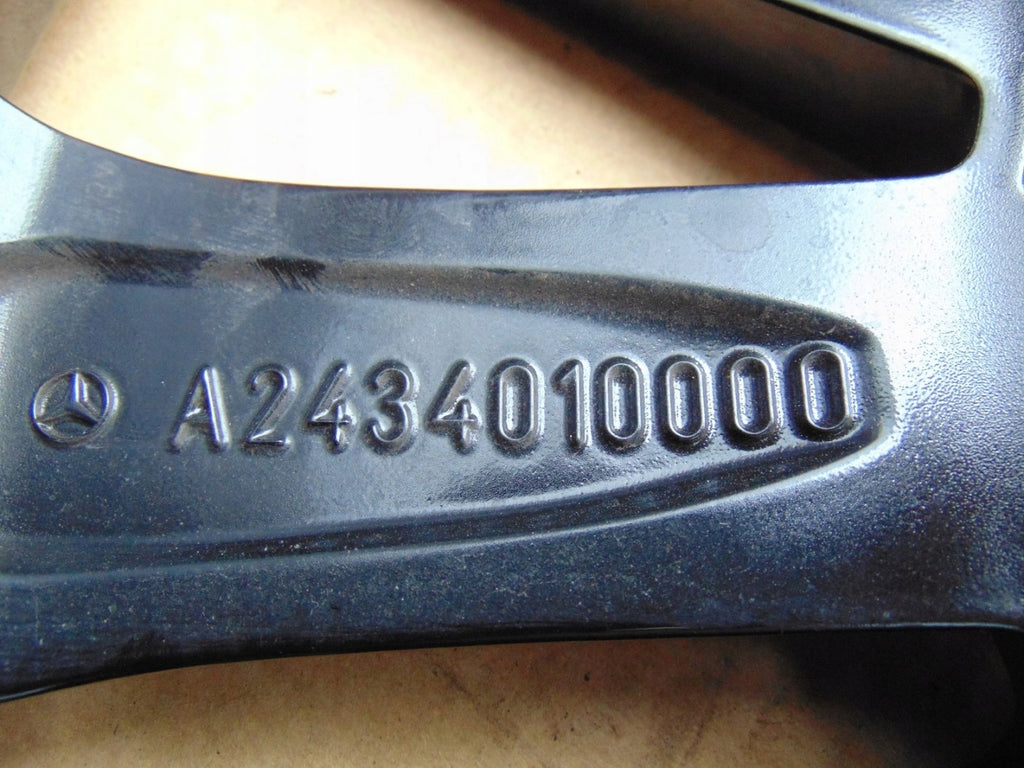 1x Alufelge 18 Zoll 6.5" 5x112 44,5ET Glanz Silber A2434010000 Mercedes-Benz Eqa FEL8809704562jw