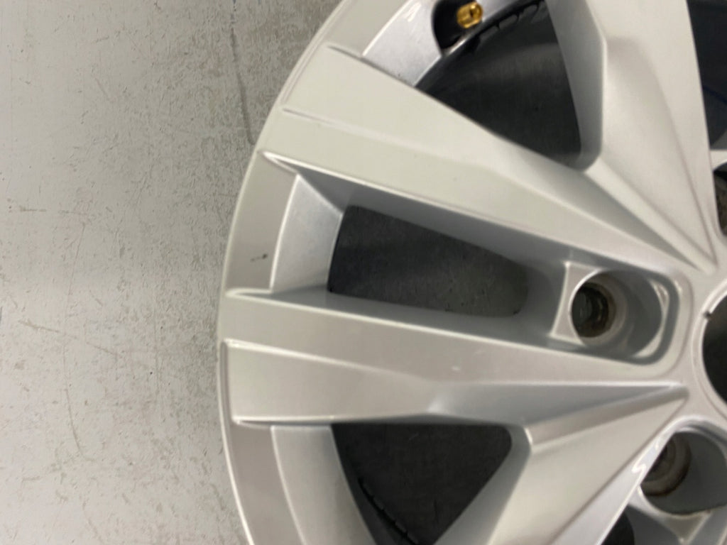 1x Alufelge 16 Zoll 6.5" 5x120 51ET Glanz Silber 7E0601025N VW Rim Wheel FEL5666367076xt