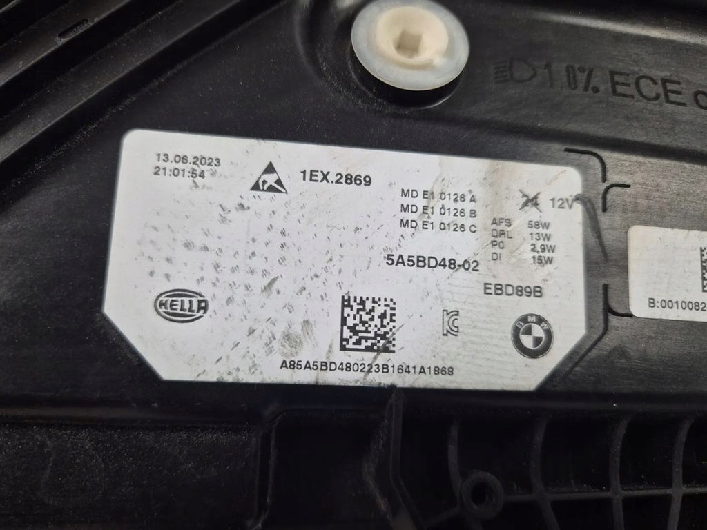 Frontscheinwerfer BMW X1 5A5BD48-02 LED Rechts Scheinwerfer Headlight SCH9293399219ek