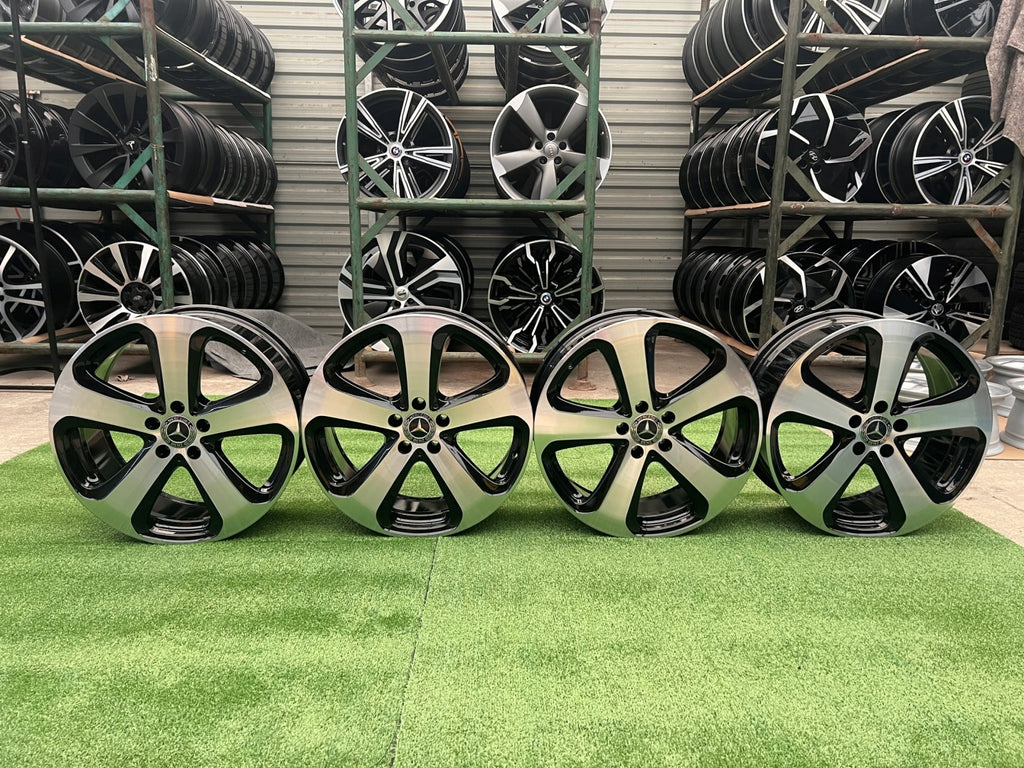 4x Alufelge 19 Zoll 8.0" 5x112 38ET Glanz Schwarz A2534011000 Mercedes-Benz Vito FEL9970241784rb