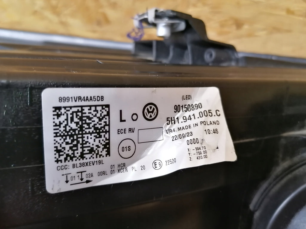 Frontscheinwerfer VW Golf VIII 5H1941005C Full LED Links Scheinwerfer Headlight SCH7765331864un