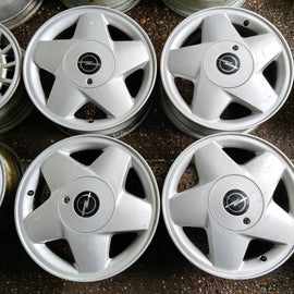 4x Alufelge 15 Zoll 6.0