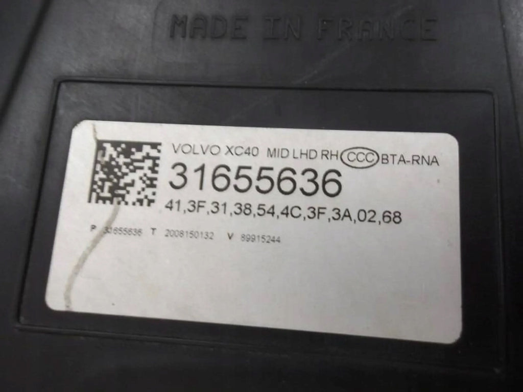 Frontscheinwerfer Volvo Xc40 31655636 Rechts Scheinwerfer Headlight SCH5515248557wy