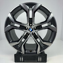 Load image into Gallery viewer, 1x Alufelge 21 Zoll 10.5" 5x112 43ET Glanz Graphit 6885460 BMW G05 G06 Mg FEL2930447179xc