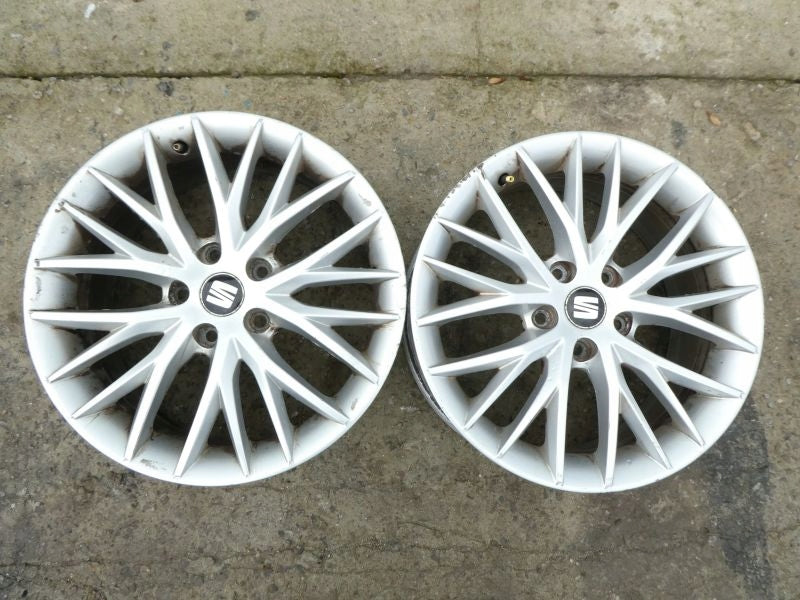 1x Alufelge 17 Zoll 7.0" 5x112 5F0601025H Seat Leon Rim Wheel