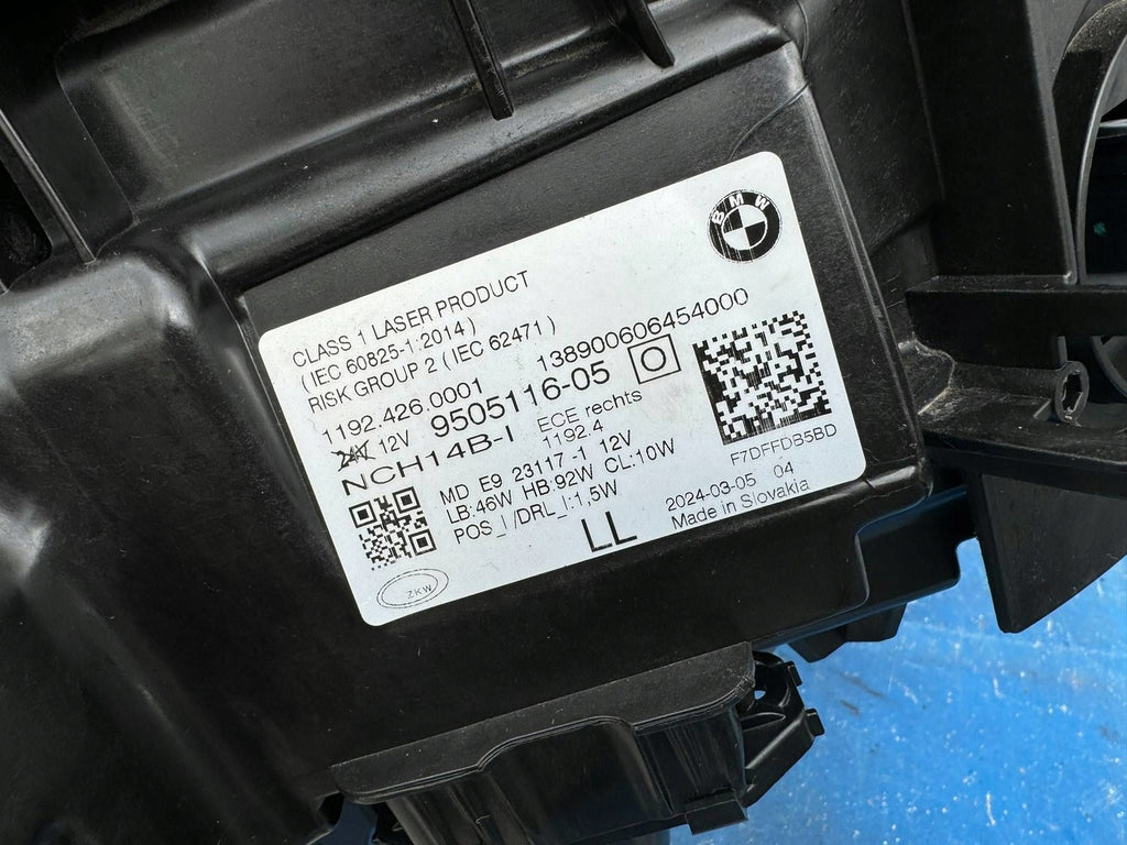 Frontscheinwerfer BMW G22 G82 9505116-05 Laser Rechts Scheinwerfer Headlight SCH5566793705py