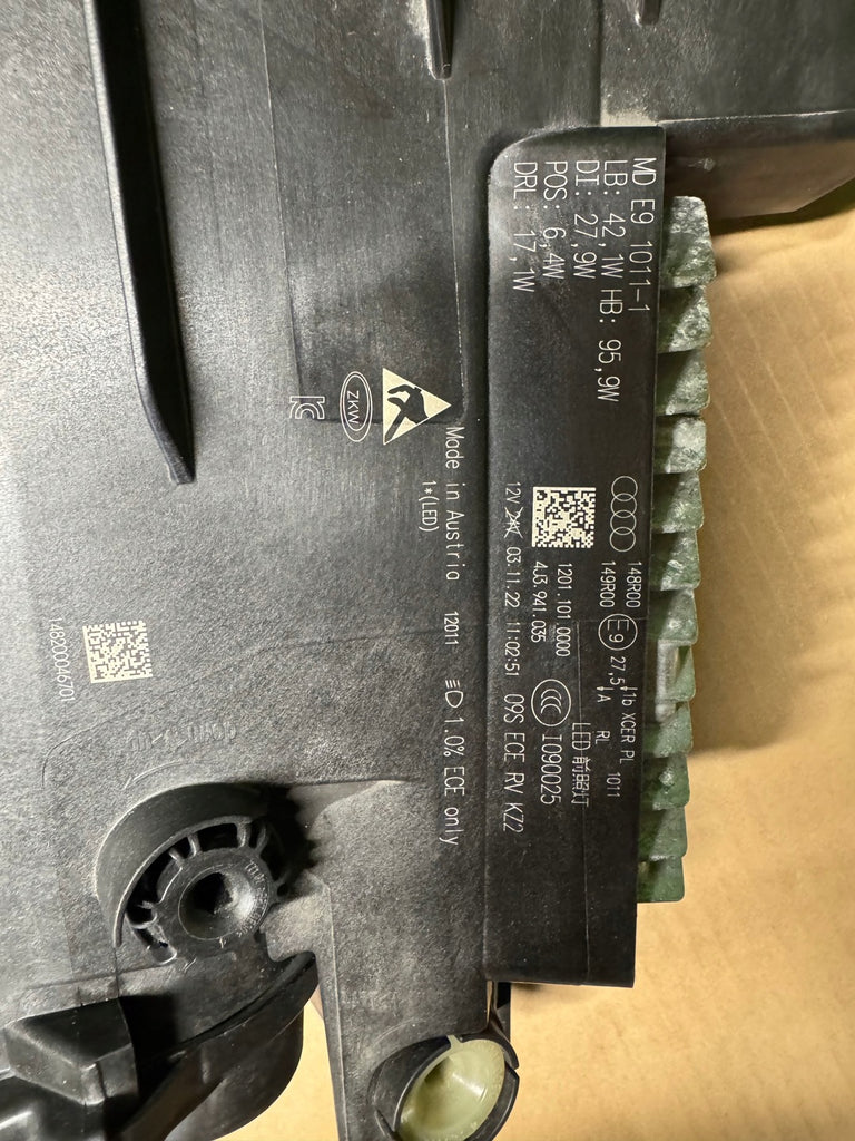 Frontscheinwerfer Audi E Tron Gt 4J3941035 LED Ein Stück (Rechts oder Links) SCH4583717615ki