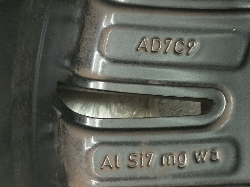 1x Alufelge 19 Zoll 7.5" 5x108 50,5ET Schwarz 31423931 Volvo Xc60 Rim Wheel