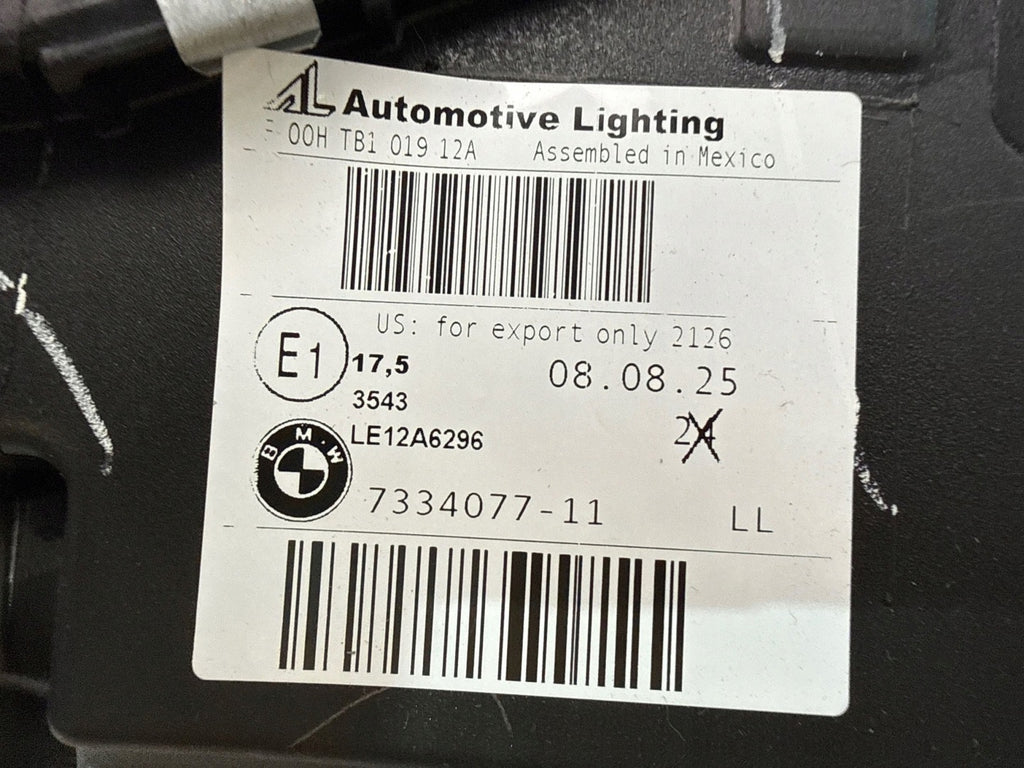 Frontscheinwerfer BMW X3 F25 7334077 Links Scheinwerfer Headlight SCH7631766403ix