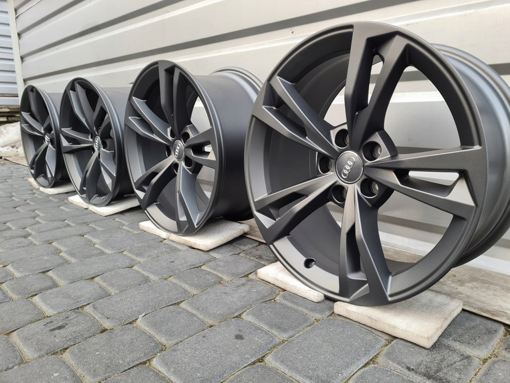 4x Alufelge 18 Zoll 8.5" 5x112 29ET 8W0601025AK Audi A4 Rim Wheel FEL9405287127ug