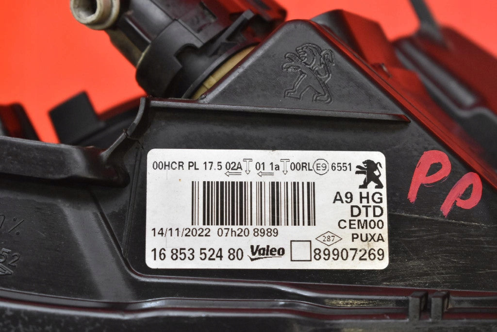 Frontscheinwerfer Peugeot 208 I 1685352480 Rechts Scheinwerfer Headlight SCH5265305472yc