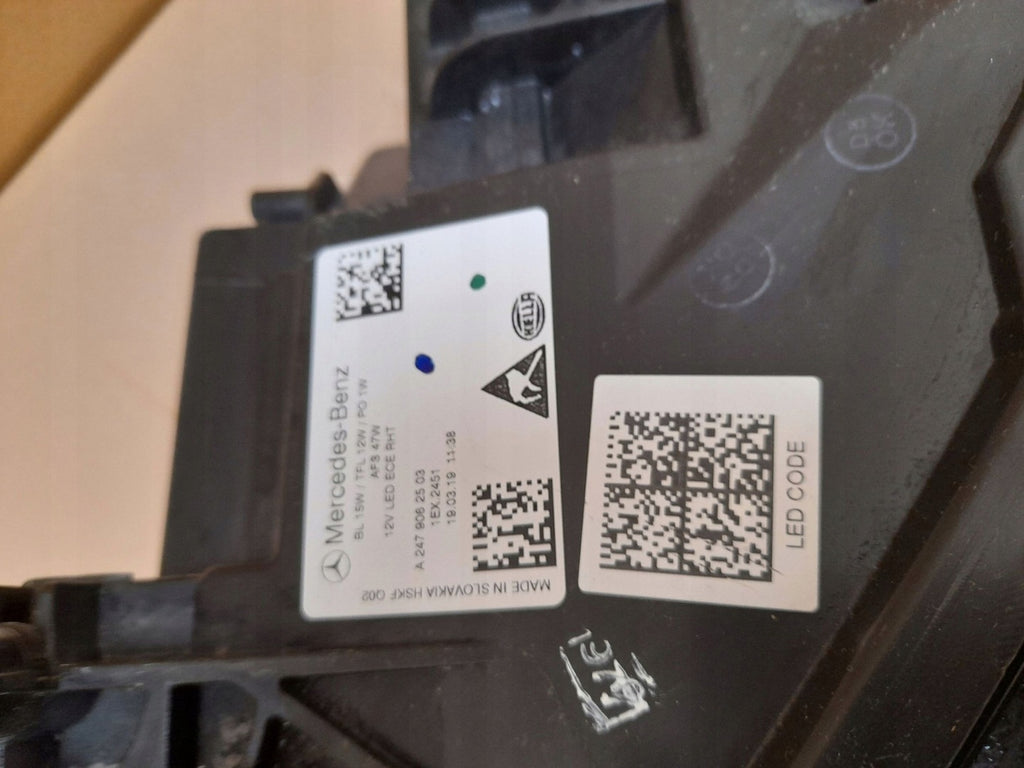 Frontscheinwerfer Mercedes-Benz W247 A2479062503 Links Scheinwerfer Headlight SCH7889605332ek