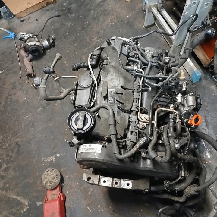 Motor Audi Seat Skoda VW I CBB 2.0 TDI Diesel Engine Unkomplett MOT8192586921gj